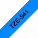 COMPATIBLE CON Brother TZe541 Cinta Laminada Generica de Etiquetas - Texto negro sobre fondo azul - Ancho 18mm x 8 metros