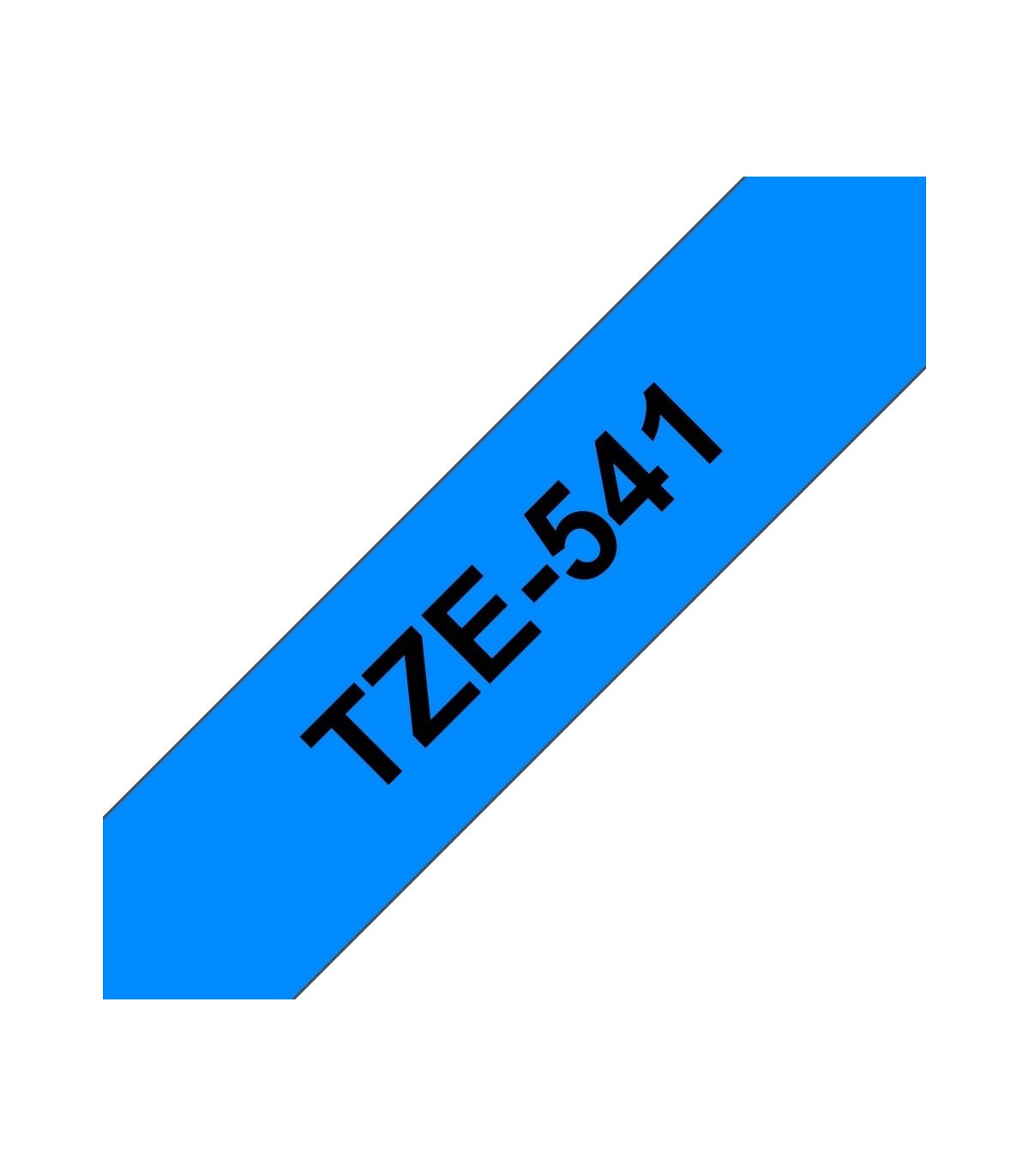 COMPATIBLE CON Brother TZe541 Cinta Laminada Generica de Etiquetas - Texto negro sobre fondo azul - Ancho 18mm x 8 metros