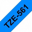 COMPATIBLE CON Brother TZe561 Cinta Laminada Generica de Etiquetas - Texto negro sobre fondo azul - Ancho 36mm x 8 metros